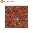 Polerowany kamień z granitowego płomienia, Indie Granitowa płyta z czerwonego kwiatu