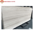Polerowany biały drewniany marmurowy marmur Chiński serpeggiante biały marmur