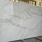 Kamień białego marmuru wysokiego poziomu we Włoszech, duże blaty marmurowe