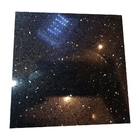Czarne Galaxy Sztuczne kamienne płyty kwarcowe, czarny blat kwarcowy Galaxy