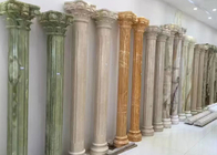 Ozdobne cokoły Kolumny z kamienia naturalnego, wielokolorowe marmurowe kolumny