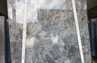 Włochy Słoneczny Kamień Naturalny Marmur / Srebrna Szara Kolorowa Płytka Marmurowa Podłoga 30x30 cm