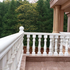 zewnętrzna balustrada z białego marmuru balustrady schodowe, zewnętrzna balustrada schodowa
