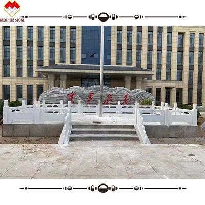 FOB/CNF Warunki dostawy Biały marmurowy korytarz balkon balustrada balustrada balustrada dla willi