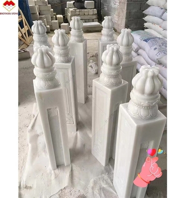 Dobry marmurowy design balustrady balustrady dla ganek i balkonów warunki dostawy FOB/CNF