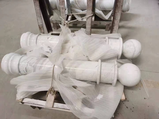 Dobry marmurowy design balustrady balustrady dla ganek i balkonów warunki dostawy FOB/CNF