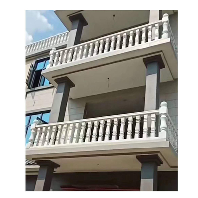Białego granitowego marmurowego kamiennego balustera do balustrady na zamówienie Warunki dostawy FOB/CNF