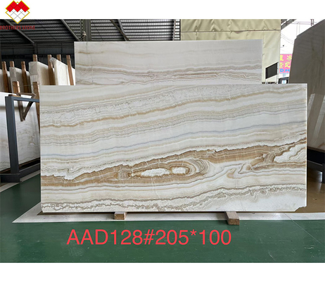 Wysokiej Glossy Designer Wooden Onyx Countertop Table z /- 1 mm Tolerancja grubości