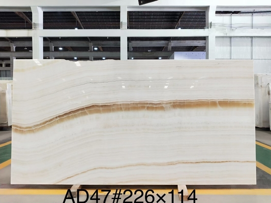 Wysokiej Glossy Designer Wooden Onyx Countertop Table z /- 1 mm Tolerancja grubości
