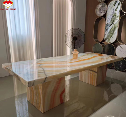Design mebli hotelowych z kamieniem naturalnym z księgami