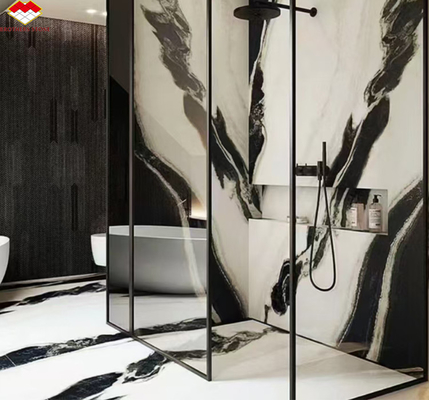 Nowoczesny styl projektowania Panda biały marmur podnieść swój hotel ściany podłogi i schodów płytek