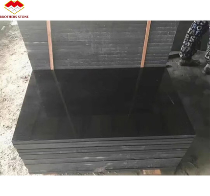 Nowoczesny styl projektowania Shanxi Czarny granitowy blok 18 mm grubości Absolutny czarny granitowy płytka