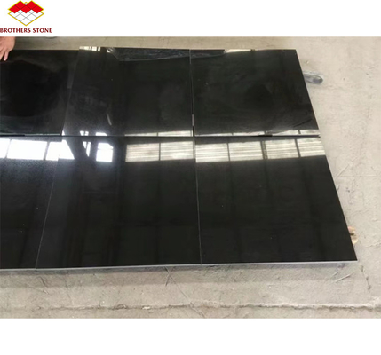 Nowoczesny styl projektowania Shanxi Czarny granitowy blok 18 mm grubości Absolutny czarny granitowy płytka