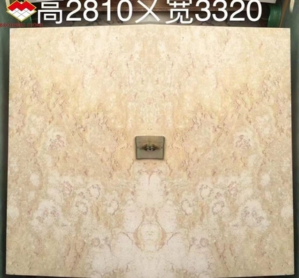 Nowoczesny design Polerowany Marmurowy Bookmatch Tile Custom Backlit Red Dragon Jade Onyx Wall