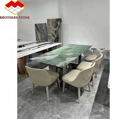 Naturalny Kamień Brazylia Marmur Backlit Sodalite Green Quartzite dla pomysłów projektowania sypialni