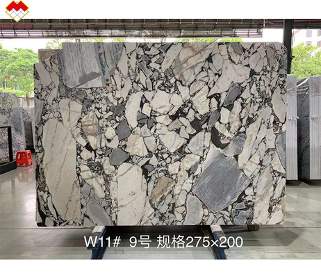 Szlifowane drzwi Border Design Wall Marble Elephant White Marble Slab z grubością 20 mm