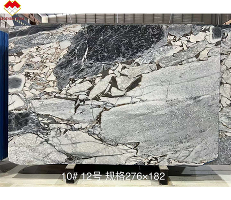 Szlifowane drzwi Border Design Wall Marble Elephant White Marble Slab z grubością 20 mm