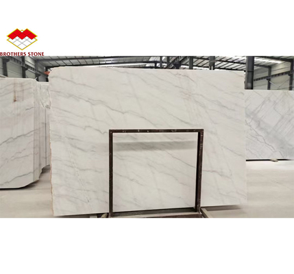 Szlifowany biały marmur Guangxi Modern naturalny blok do dekoracji wnętrz hoteli