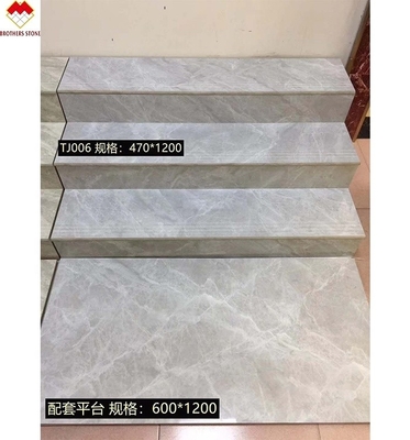 Szklane płytki podłogowe ceramiczne Polerowane Ceny tanio Całokształt 1200*470mm płytki porcelanowe schodowe w Chinach