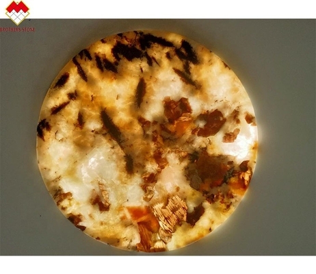 Nowoczesny design kubek do herbaty Naczynia stołowe z Lumi Stone Onyx Mat Backlit Onyx Marble Coasters