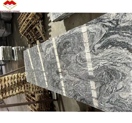 Natural Fantasy Dark Grey Granite Slab dla schodów i podłóg