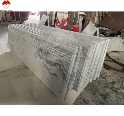 Nowoczesny design naturalny kamień schody schody i podnośnik do schodów lądowania szary marmur