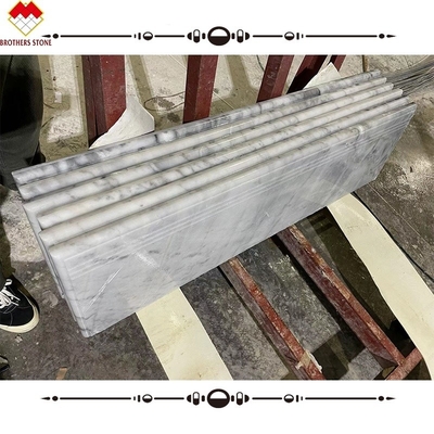 Nowoczesny design naturalny kamień schody schody i podnośnik do schodów lądowania szary marmur