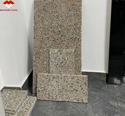 2700kg/m3 Granit G636 Płyty Nowoczesny styl projektowania dla willi Grafic Pink Porrno