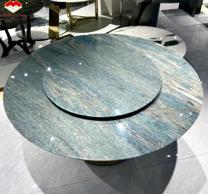 Amazon Blue Luxury Stone Polerowana płytka dla willi i hoteli Inspiracja do projektowania wnętrz
