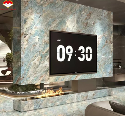 Amazon Blue Luxury Stone Polerowana płytka dla willi i hoteli Inspiracja do projektowania wnętrz