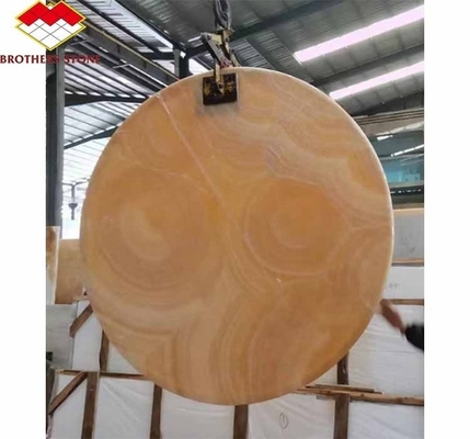 Powierzchnia wykończenie wypolerowany design podświetlony pomarańczowy Jade Stone do zlewu i stołu jadalnego