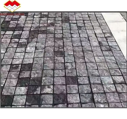 Zmodernizuj swój dom zewnętrzny przy użyciu ściętego na miarę szarego granitowego kostki kamienia 10x10x10