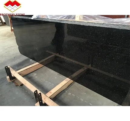 Hotelowa kuchnia Stolik i schody Wycięte na miarę Indian Black Star Galaxy Granite Slabs