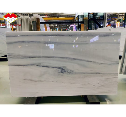 Hotel Design Style Modern White Marble TV Wall Board Panel dla projektu remontu domu