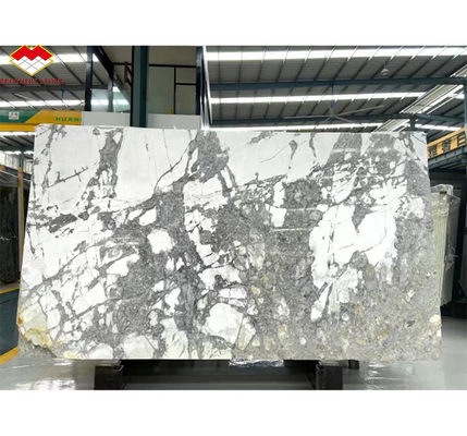 Modern Design Style Luxury Stone Snowy River Marmurowe płyty do projektowania wnętrz