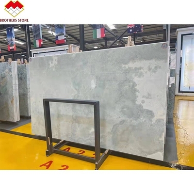 Zastosowalny przezroczysty niebieski paneł ścienny z onyksem do FOB Trade Blue Marble Cladding