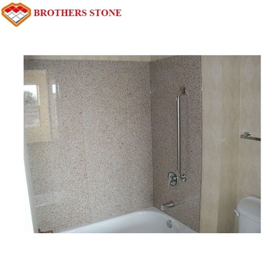 G682 Zardzewiałe żółte granitowe płyty kamienne, G682 Sunset Gold Granit Modny wygląd