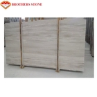 Biała drewniana biała drewniana marmurowa ściana Biały drewniany marmur