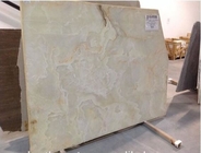 Polerowana półprzezroczysta podświetlana marmurowa biała płyta Onyx