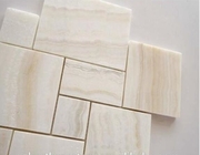 Ivory Onyx Slab Mozaika Zlew wewnątrz białej płytki Design Premium Biały Onyx