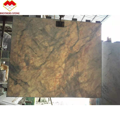 Yabo White Transparent Marble Stone Slab na stolik kawowy