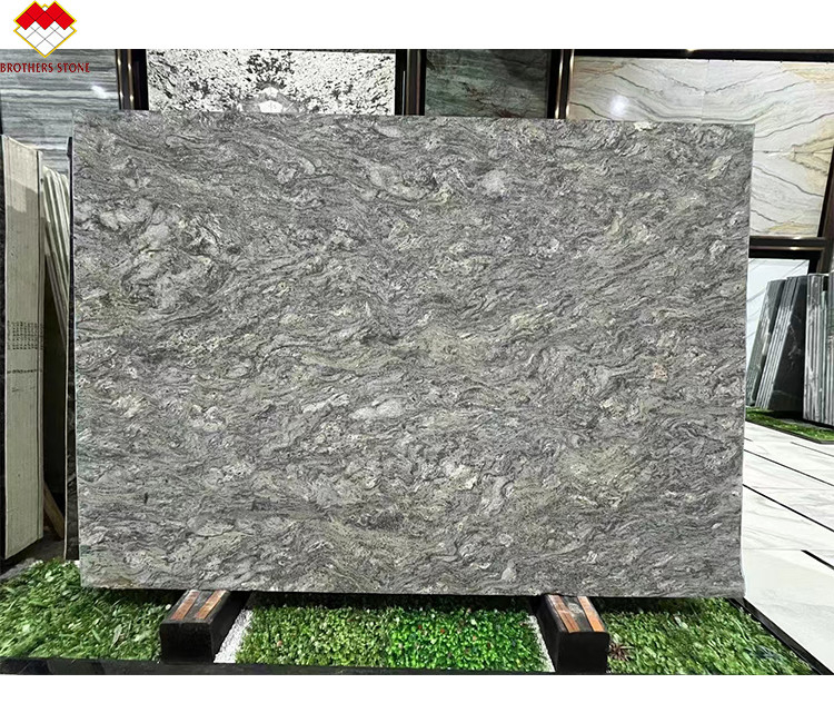 Ściany i podłogi Czarne płyty granitowe w grubości 18 20 mm z wzorem antycznych tabliczek