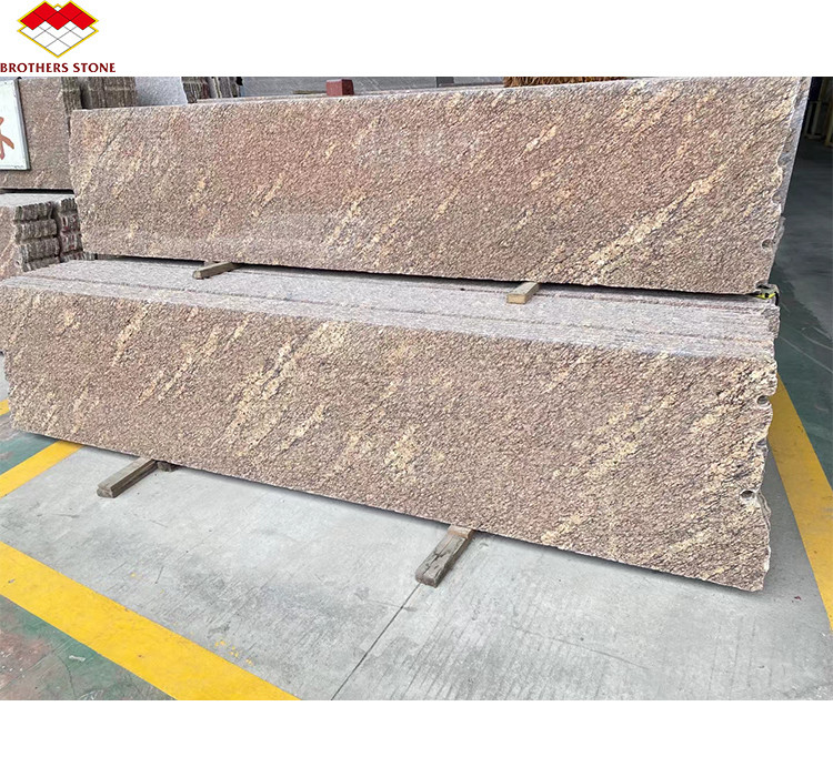 Giallo Gold Granite California Golden Color dla ścian zewnętrznych