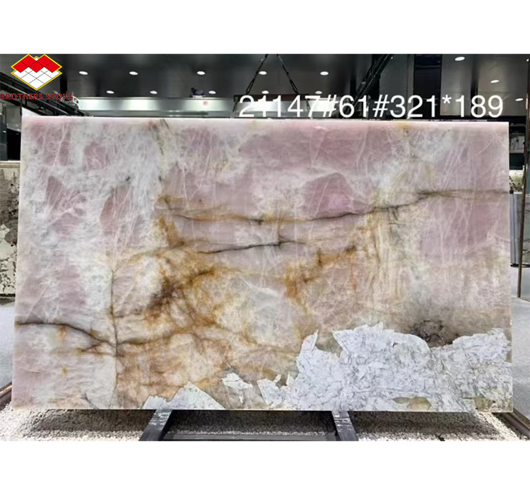 Polerowany brazylijski marmur Pandora Wielka płytka do nowoczesnego stylu Patagonia Panel ścienny