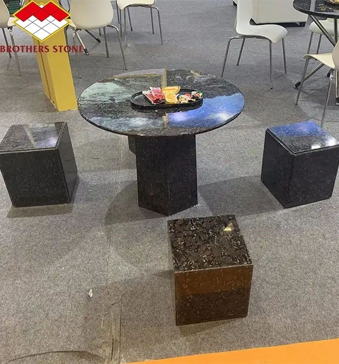 Natural Stone Chiński granitowy podstawy stołowe do nowoczesnego polerowanego okrągłego stołu ciętego do rozmiaru